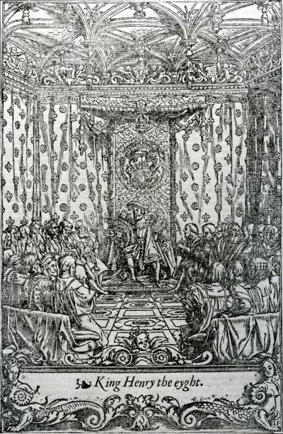 Le roi Henri VIII, illustration de 
